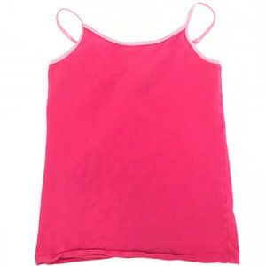 H&M Juniors Girls Size 14 Pink Strap Cami Tank Top